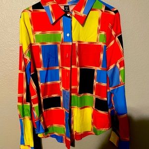 Shein button-up shirt